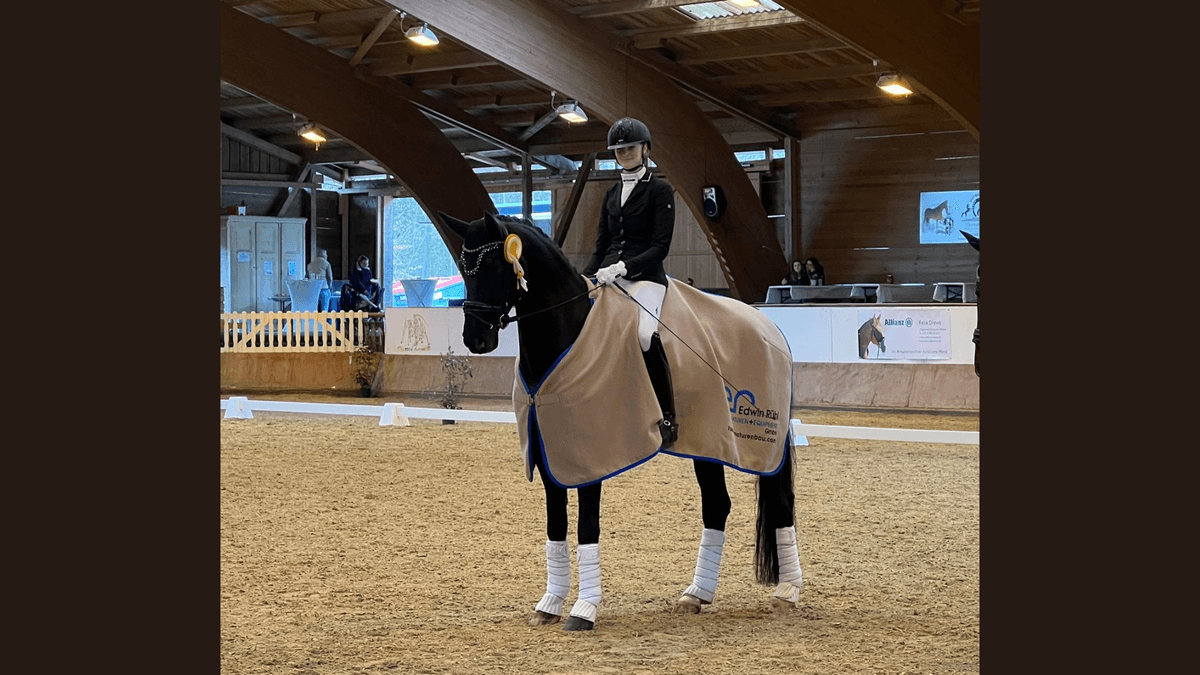 Freiherr wins the Dressurpferde M