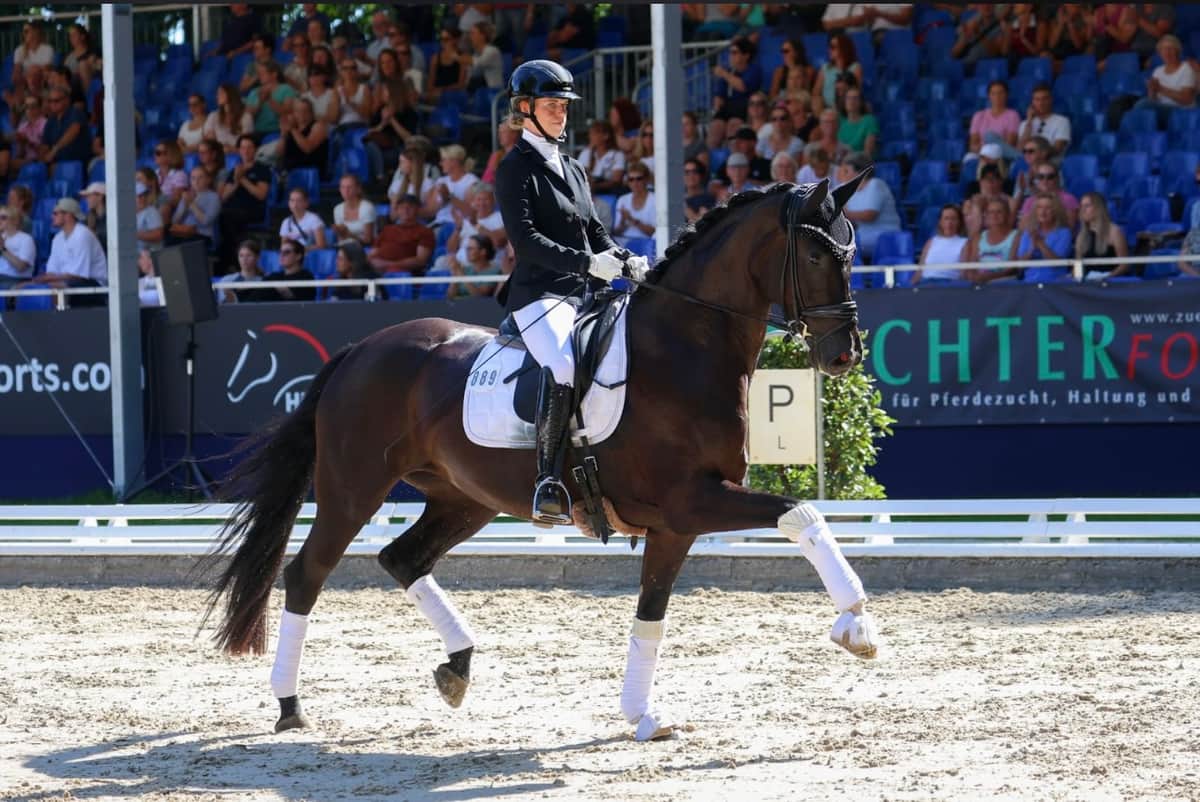 Hildegard places 9th at the 2024 Bundeschampionat finals!!!